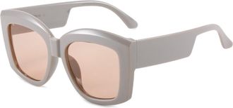 Generic Large Frame Men Sunglasses Vacation Women Outdoor Sports Sun Glasses(Grey)