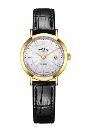 Rotary Womens LS05423-70 Ladies Heritage Watch - Gold - One Size