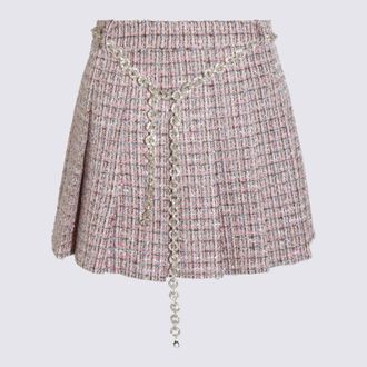 Self Portrait Skirts Light And Natural-Donna