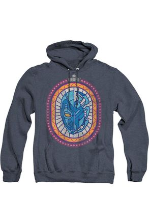 Gildan Blue Beetle (2023) Reyes Courage Adult Heather Hoodie / Hooded Sweatshirt