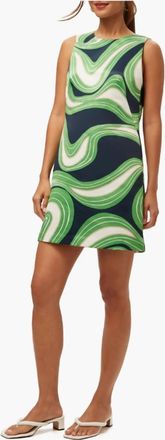 Trina Turk Fairy Tale 2 Dress In Navy