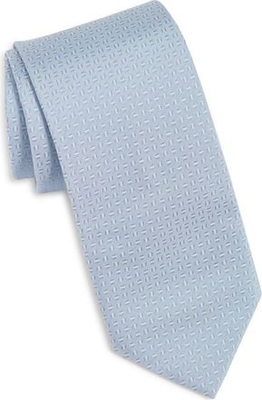 BOSS Neat Tie in Light Blue Pastel at Nordstrom