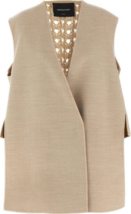 Fabiana Filippi Tricot Wool Vest