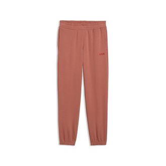 Puma Pantaloni della tuta Essentials Elevated da donna, Abbigliamento, Rosso, S