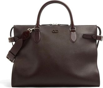 Valentino Bolso Duffle Antibes - Bags - Hombre - Marr&oacute;n - ONE SIZE