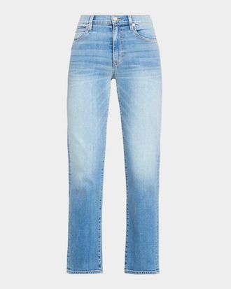 Slvrlake Denim Kendra Straight-Leg Jeans