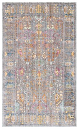 Safavieh Alfombra poli&eacute;ster grigio/multicolore 122 x 183 cm