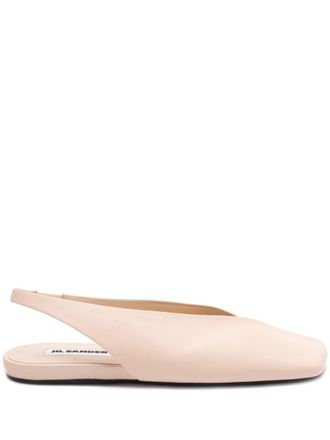 Jil Sander Slingback ballerinas - Roze