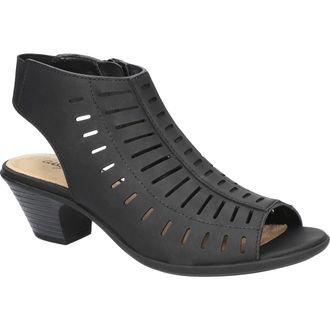 Easy Street Elevate Caged Sandal in Black at Nordstrom, Size 6.5