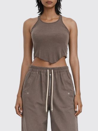 Rick Owens Top cropped Rick Owens Drkshdw in cotone