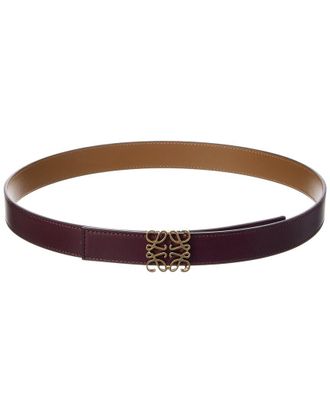 Loewe Logo Leather Belt