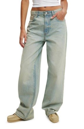 Cotton On Womens 91 Straight Jean in Halen Blue at Nordstrom, Size 18