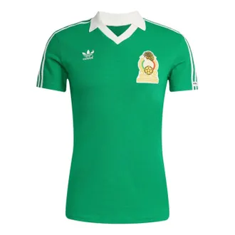 adidas Mexico Home 1986 Jersey Asia Sizing Green JN3710