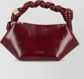 Ganni bou mini clutch bag