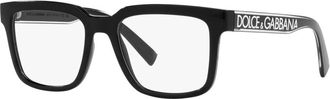 Dolce & Gabbana Eyewear frames DG 5103 - Heren - Brillen - Zwart - 50 MM - Accessoires