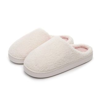 Generic Fluffy Women Memory Foam Shoes Fluffy Fuzzy Soft Winter House Slippers Anti-Slip Mens Womens Slippers Indoor Outdoor
