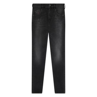 Diesel Slim-fit Jeans, female, Black, Size: W24 Slim-fit Jeans