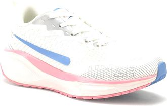 Unze Women Hova Flexible Lace Up Trainers UK Size 3-8 White