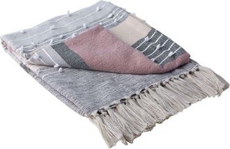 Be Home Baso Recycled Throw in Grey at Nordstrom