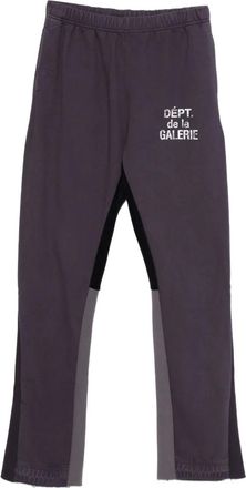 Gallery Dept. logo panelled track pants - Purple