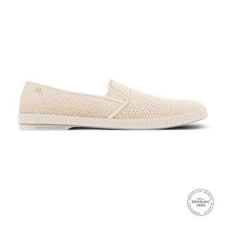Rivieras Shoes Classic Mesh Slip-On Loafer in Natural at Nordstrom, Size 39