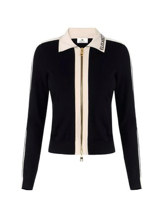 Elisabetta Franchi Black Maglia Cotton Top