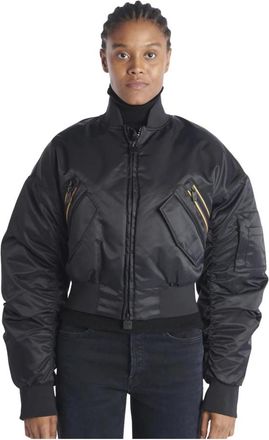 K-Way Bomberjack - Dames - Bomber jackets - Zwart - L - Polyester - Jassen