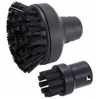 OEM Cepillo De Limpieza Redondo Grande Para Limpiadoras A Vapor K&auml;rcher Sc1, Sc2, Sc3 Y Sc4, Accesorio Para Limpiadoras A Vapor, Cepillo De Limpieza Para 