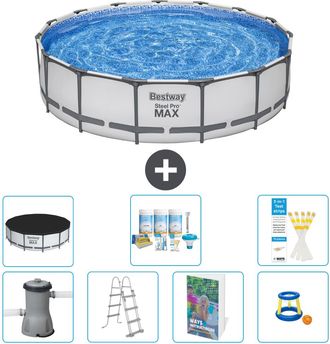 Bestway Piscina Bestway Steel Pro Max Redonda - 457x122 Cm - 8-piezas S548