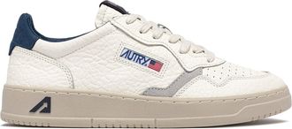 Autry White Medalist Elephant-Print Sneakers