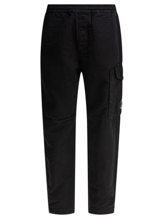C.P. Company C. P. Company Cotton And Linen Cargo Trousers
