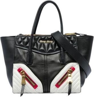 Miu Miu Bolso de hombro Biker Pre-owned - Pre-owned - Mujer - Multicolor - ONE SIZE