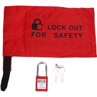 OEM Etiqueta De Seguridad De Bolsillo Industrial Para El Bloqueo De Tomas De Corriente El&eacute;ctricas Para Control De Ascensores -crezuo