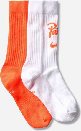 Nike Netherlands x Patta Everyday Essential Crew Socks White / Hyper Crimson
