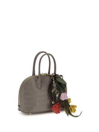Self Portrait Top Handle Bag - Gray