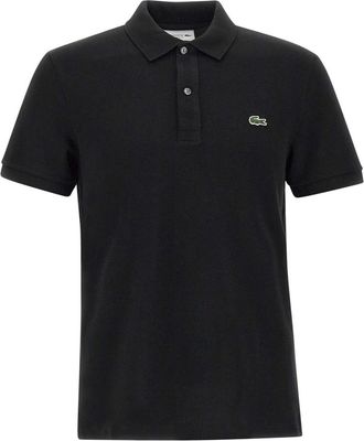 Lacoste Klassiek Zwart Katoenen Poloshirt - Heren - Polos - Zwart - 4XL - Katoen - Tops