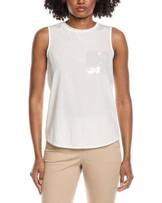 PESERICO Silk-Blend Camisole