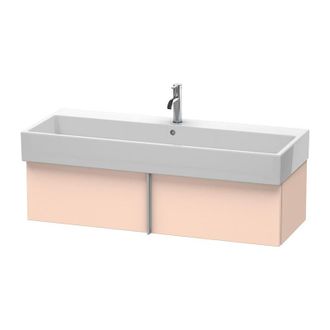 Duravit Mueble De Pared Duravit Vero Air 118,4 X 43,1 Cm, 1 Extra&iacute;ble, Para Vero Air 235012, Color (frente/cuerpo): Albaricoque Perla Seda Laca Mate - Va61290
