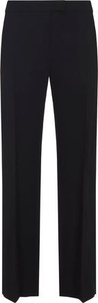 Khaite Black Callen Viscose Pants-Donna