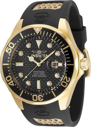 Invicta Pro Diver Quartz Black Dial Mens Watch 36553