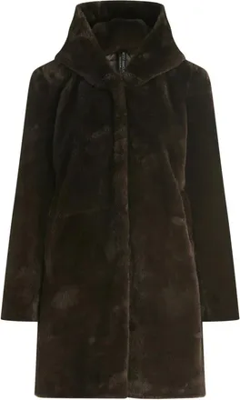 Betty Barclay Jassen, Dames, Bruin, XL, Polyester, Faux Fur Shearling Jas