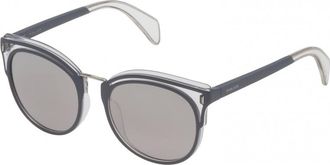 Police Womens SPL642527DXX 52 Sunglasses - Transparent - One Size