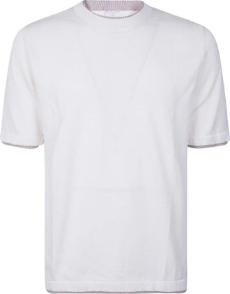 Eleventy T-shirts - Heren - T-shirts - Wit - S - Tops