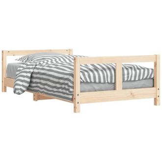 vidaXL Kids Bed Frame 80x160 cm Solid Wood Pine vidaXL