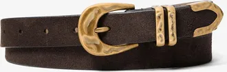 Michael Kors Suede Western Belt