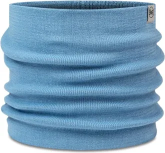 Buff Knitted Neckwarmer Lilon Schal - Unisex | blau