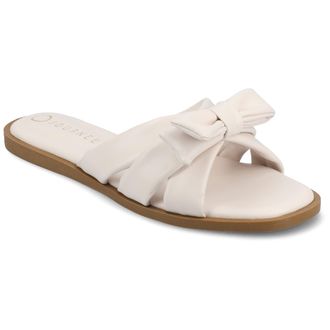 Journee Collection Women & apos;s Prylin Flat Sandals