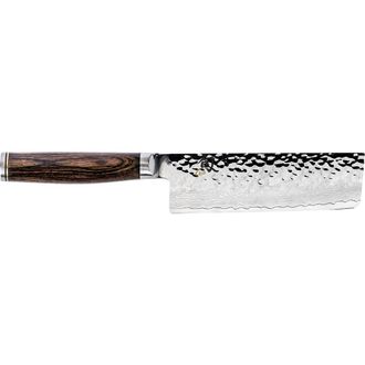 Shun Premier Nakiri 5.5 Knife in Brown at Nordstrom