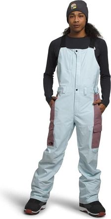 The North Face Freedom NF0A5ABTI0S Men Icecap Blue Cargo Pockets Snow Bib