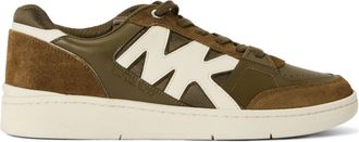 Michael Kors Rebel leather sneakers - men - Recycled Polyester/Leather/Rubber - 10.5 - Green